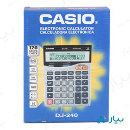 ماشین حساب مدل DJ-240 کاسیو