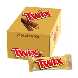 شکلات 25 عددی 50 گرمی تویکس توین
