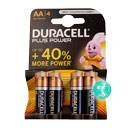 باطری قلمی پلاس پاور 4عددی دوراسل