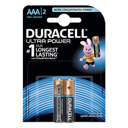 باطری نیم قلمی AAA دو عددی دوراسل