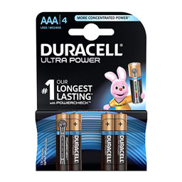 باطری نیم قلمی 4 عددی AAA4 Ultra دوراسل