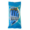 تیغ چند بار مصرف 3 لبه فست 4 عددی سیلور