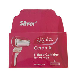 تیغ سیلوریدک سیستم5لبه گلوریا(4ع)