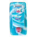 خودتراش لیدی رز 3 لبه 1 عددی سیلور