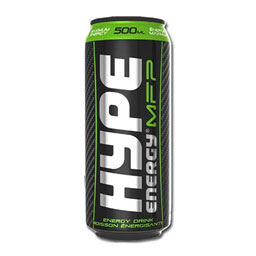 نوشیدنی گازدار انرژی زا حجم 500 میلی لیتری هایپ