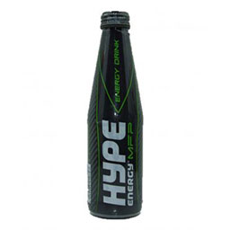 نوشیدنی انرژی زا شیشه ای 250 میلی لیتری هایپ