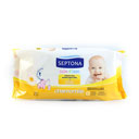 دستمال مرطوب بچه حاوی ویتامین E و کامومیل 64 عددی سپتونا