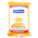 دستمال مرطوب بزرگسال زرد آنتی باکتریال(پرتقال) سپتونا