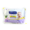 دستمال مرطوب بچه الوورا 20 عددی سپتونا