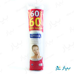 پد آرایشی گرد 120 عددی سپتونا