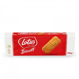 بیسکویت 250 گرمی لوتوس