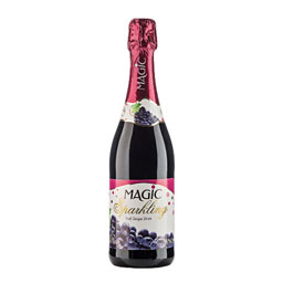 آب انگور قرمز 750 میلی لیتری مجیک