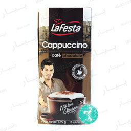 کاپوچینو شکلاتی 10 عددی 125 گرمی لافستا