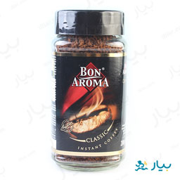 قهوه فوری کلاسیک شیشه ای 200 گرمی بن آروما
