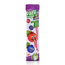 نی 5عددی میوه های جنگلی-باکس24 عددی میلکی مجیک