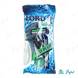 خودتراش صابون دار دولبه 5تایی لرد