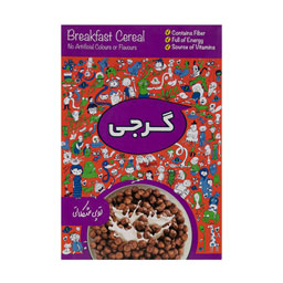 غذای بچه کورن فلکس توپی شکلاتی 300 گرمی گرجی