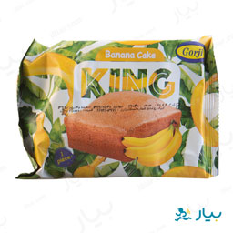 کیک کینگ موزی 80 گرمی گرجی