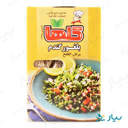 گندم بلغور جعبه ای 300گرمی گلها
