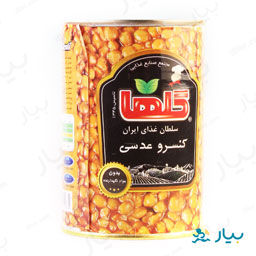 قوطی کنسرو عدسی 420گرمی گلها