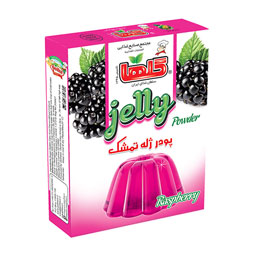 پودر ژله تمشک جعبه 100 گرمی گلها
