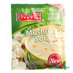 سوپ قارچ نیمه آماده 70گرمی گلها