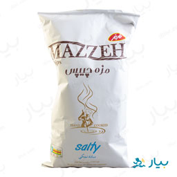 مزه چیپس الگانس ساده نمکی 120 گرمی مزمز