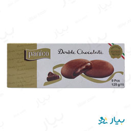 بیسکویت کاکائویی با مغز کرم کاکائو 125 گرمی ویتانا
