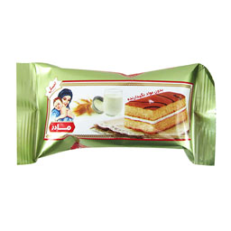 کیک بدون سوربات پتاسیم و مواد نگهدارنده لایه ای کرمدار میوه ای مادر 25 گرمی ویتانا