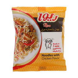 نودل باطعم مرغ 77 گرمی ریوا