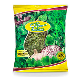 سبزی قورمه 100 گرمی سبزان