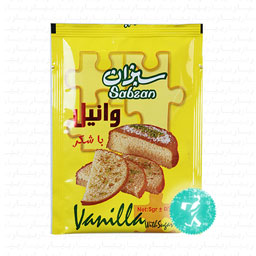 وانیل با شکر 5 گرمی سبزان