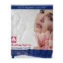 پنبه توپک گل سفید 100گرم کاوه