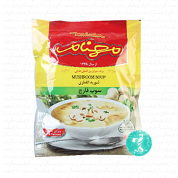 سوپ قارچ نیمه آماده و خشک 75 گرمی مهنام