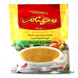 سوپ مرغ باورمیشل پاکت 75 گرمی مهنام