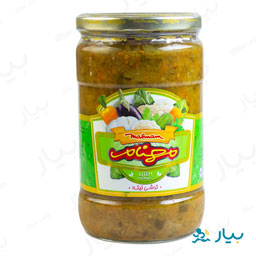 ترشی لیته 650 گرمی مهنام