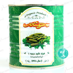 خیار شور درجه یک 760 گرمی مهنام