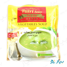 سوپ آماده سبزیجات 75 گرمی پاتری