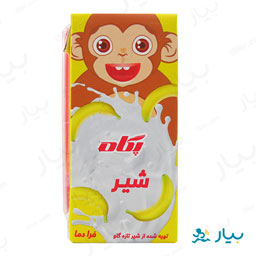 شیر موز 200 میلی لیتری پگاه
