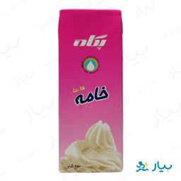 خامه استریلیزه 250 گرمی پاکتی پگاه