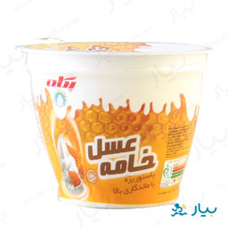 خامه عسل فراپاستوریزه با ماندگاری بالا 100 گرمی پگاه