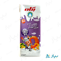 شیر نیم چرب غنی شده 200 میلی لیتری پگاه