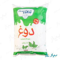 دوغ گرما دیده بدون گاز با طعم نعناع و پونه 900 میلی لیتری پگاه