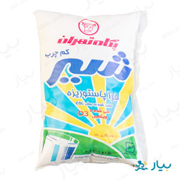 شیر کم چرب فرا پاستوریزه غنی شده 800 گرمی پگاه تهران