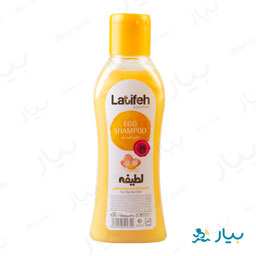شامپو خانواده برای موهای معمولی تخم مرغی 450 گرمی لطیفه