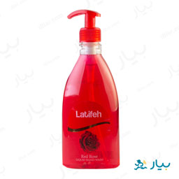 مایع دستشویی رز قرمز 400 گرمی لطیفه