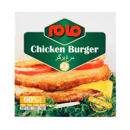 مرغ برگر 5 عددی 500 گرمی مام