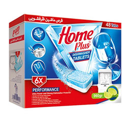 قرص ماشین ظرفشویی 48 عددی هوم پلاس