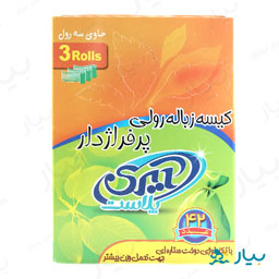 کیسه زباله رولی متوسط 42 عددی آیری پلاست