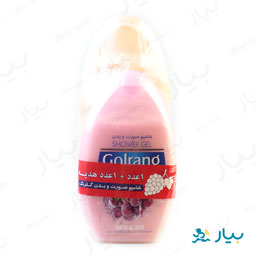 پک شامپو بدن میوه ای ( 400گ صورتی و280گ گلبهی) گلرنگ